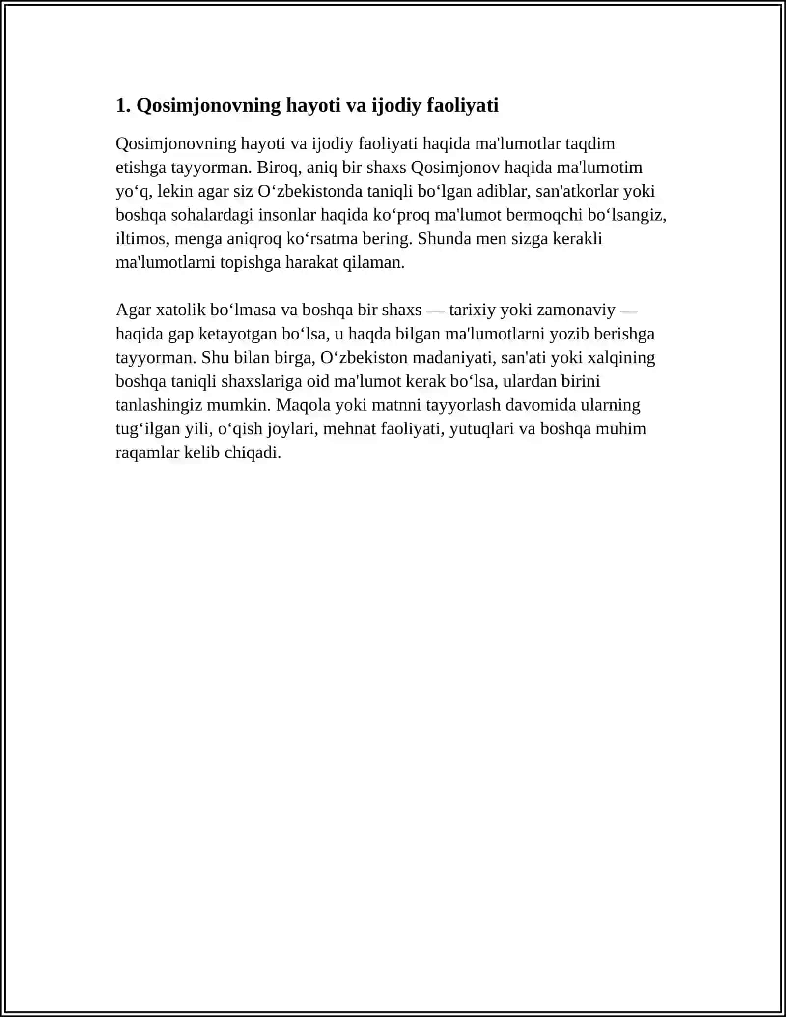 MATYOQUB QO'SHJONOVNING "SAYLANMA" MAQOLALAR TO'PLAMI 3