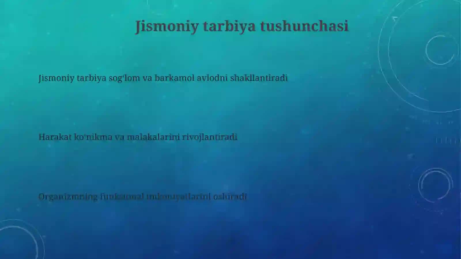 Jismoniy tarbiya vositalari 3