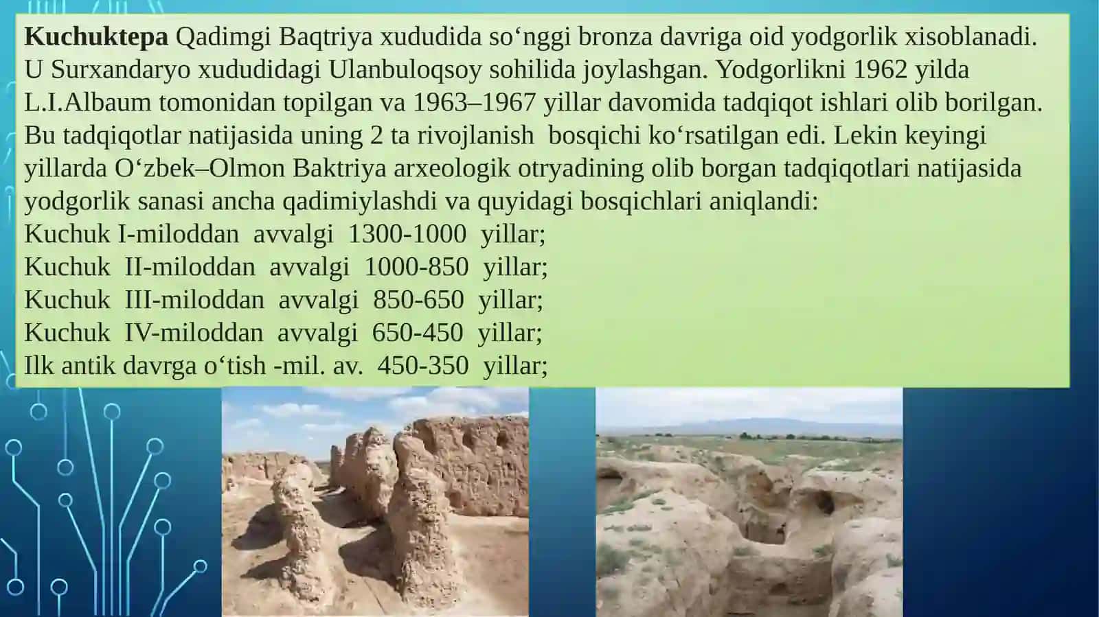 Ilk temir davri yodgorliklari 3