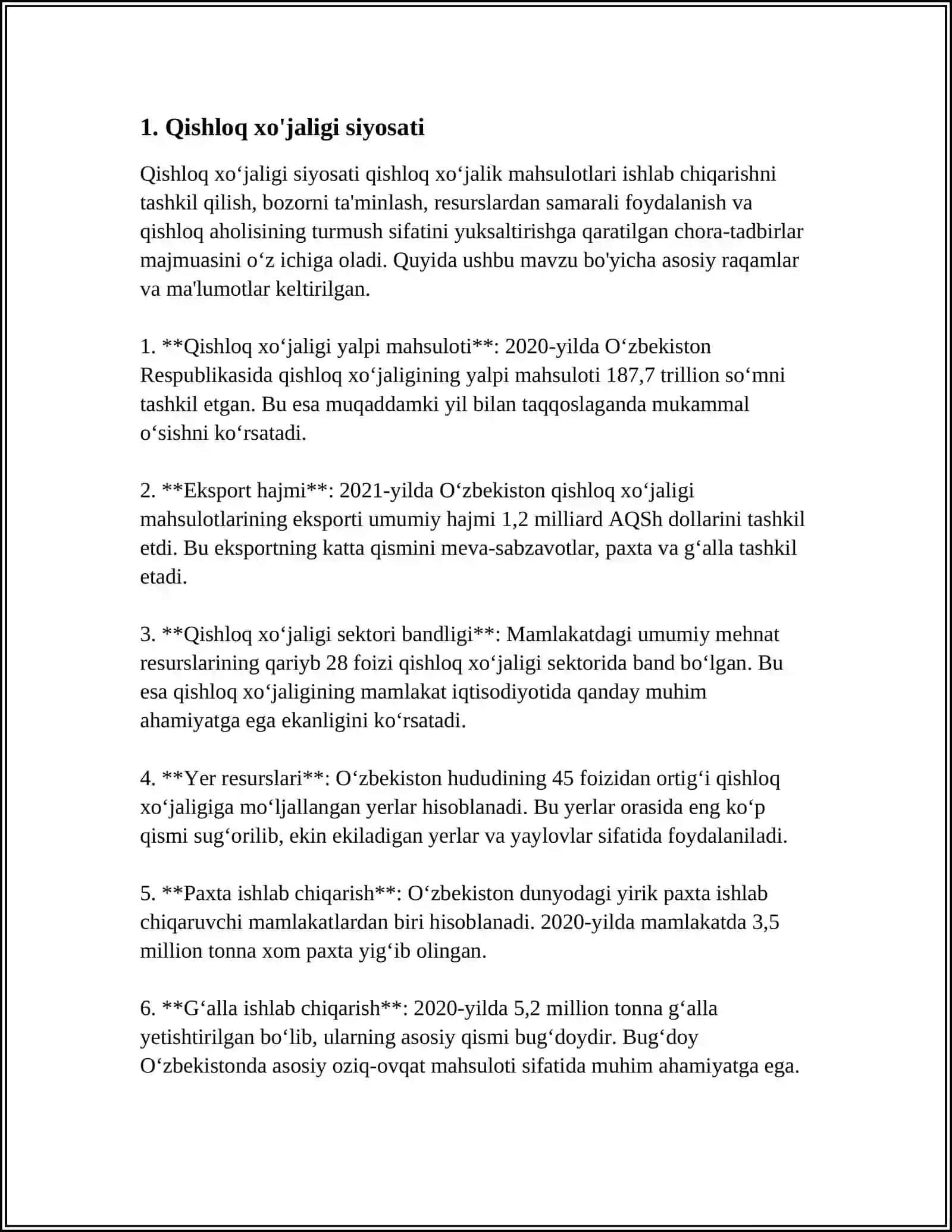 AGRAR MUNOSABATLAR VA AGROBIZNES 3