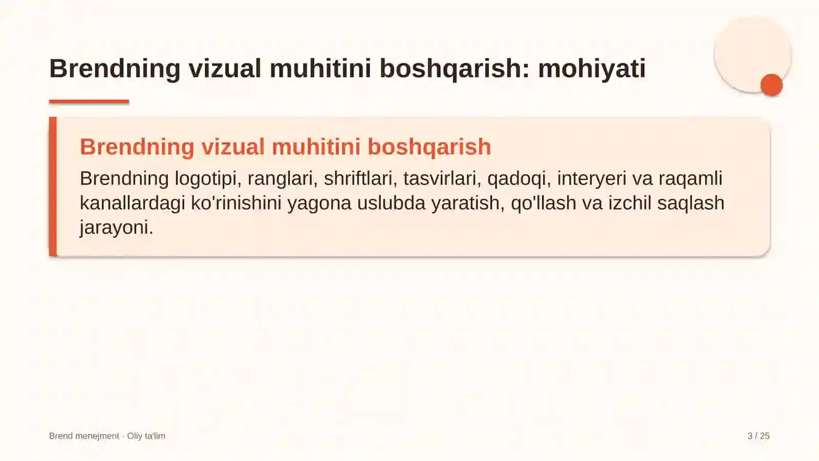 Interyer dizaynida brendning vizual muhitini boshqarish 3