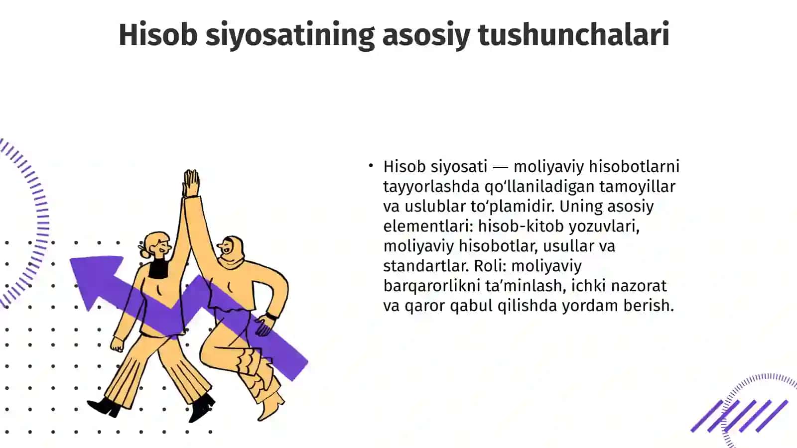Hisob siyosati tuzilishi va auditi 3