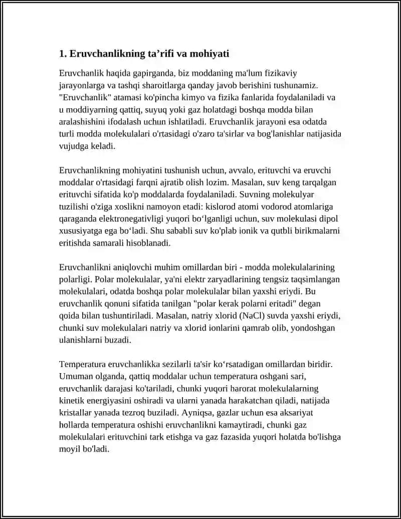 ERUVCHANLIK 3