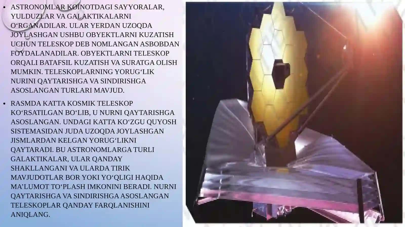 6-sinf.Tabiiy fan.yorug`lik sinishi 3