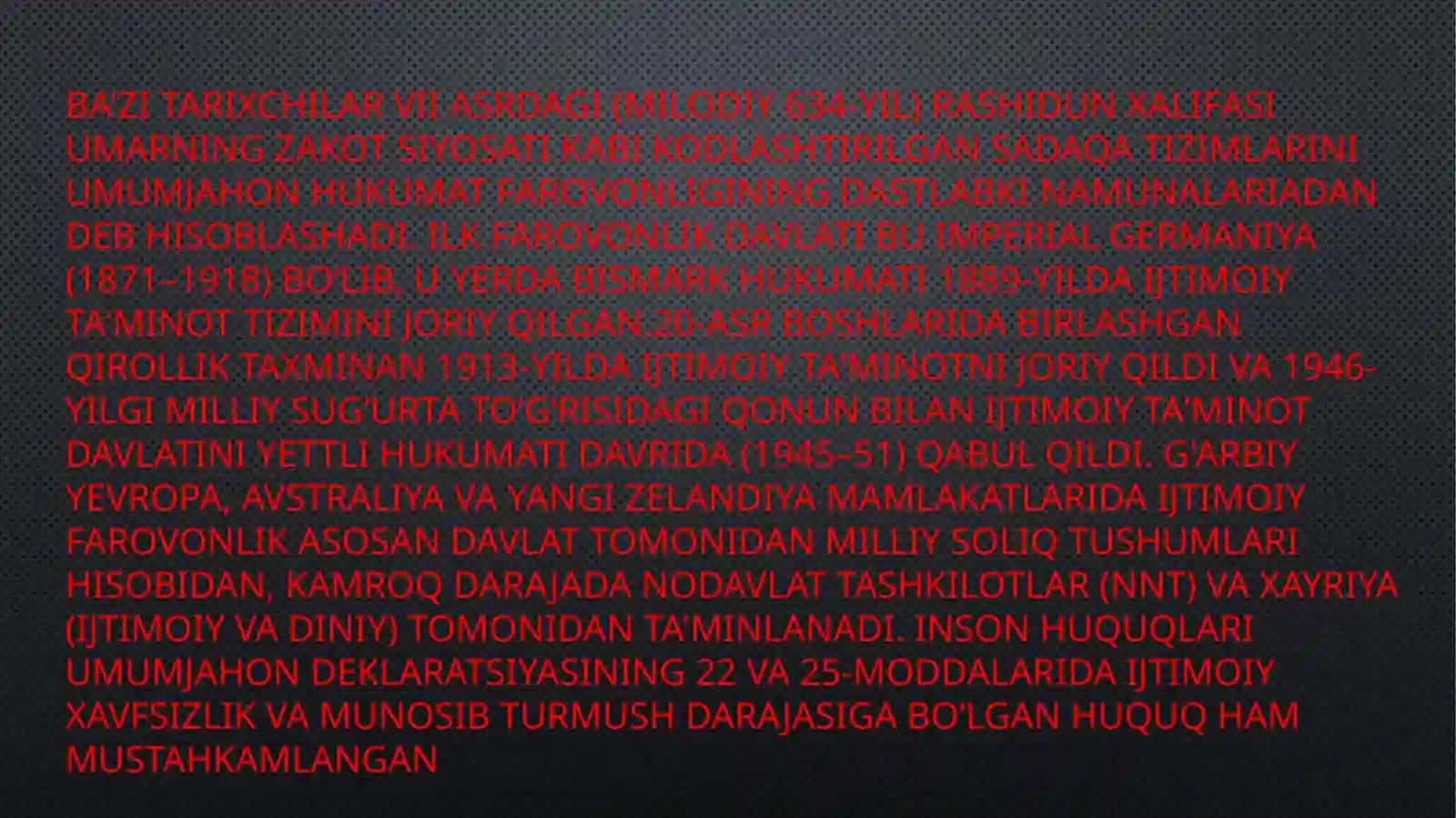 farovonlik jamiyati tushunchasi 3