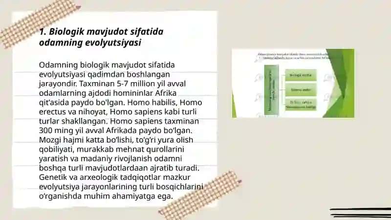 Odamning biologik mavjudotdan ijtimoiy shaxsga aylanishi 3