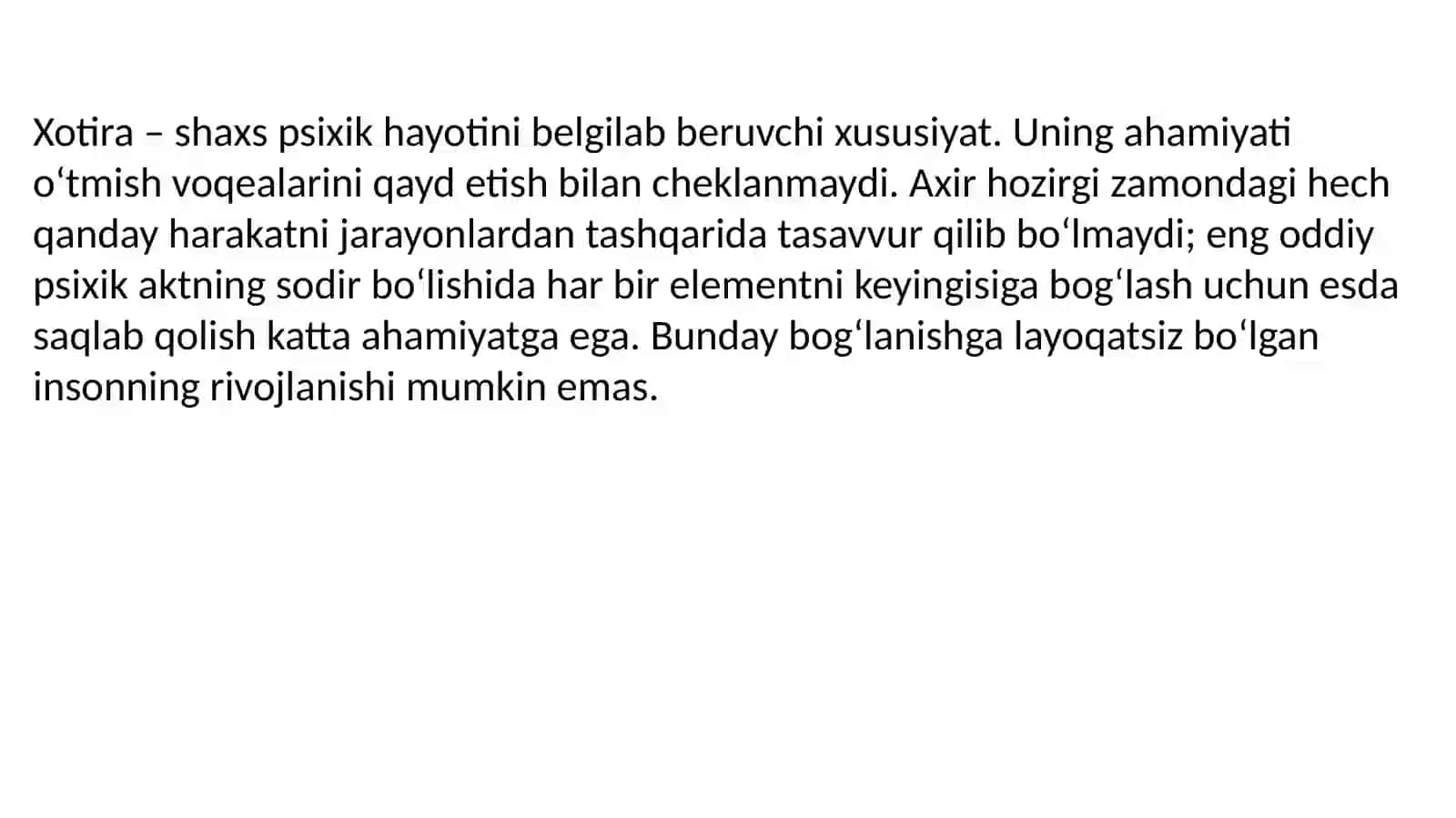 Xotira 3