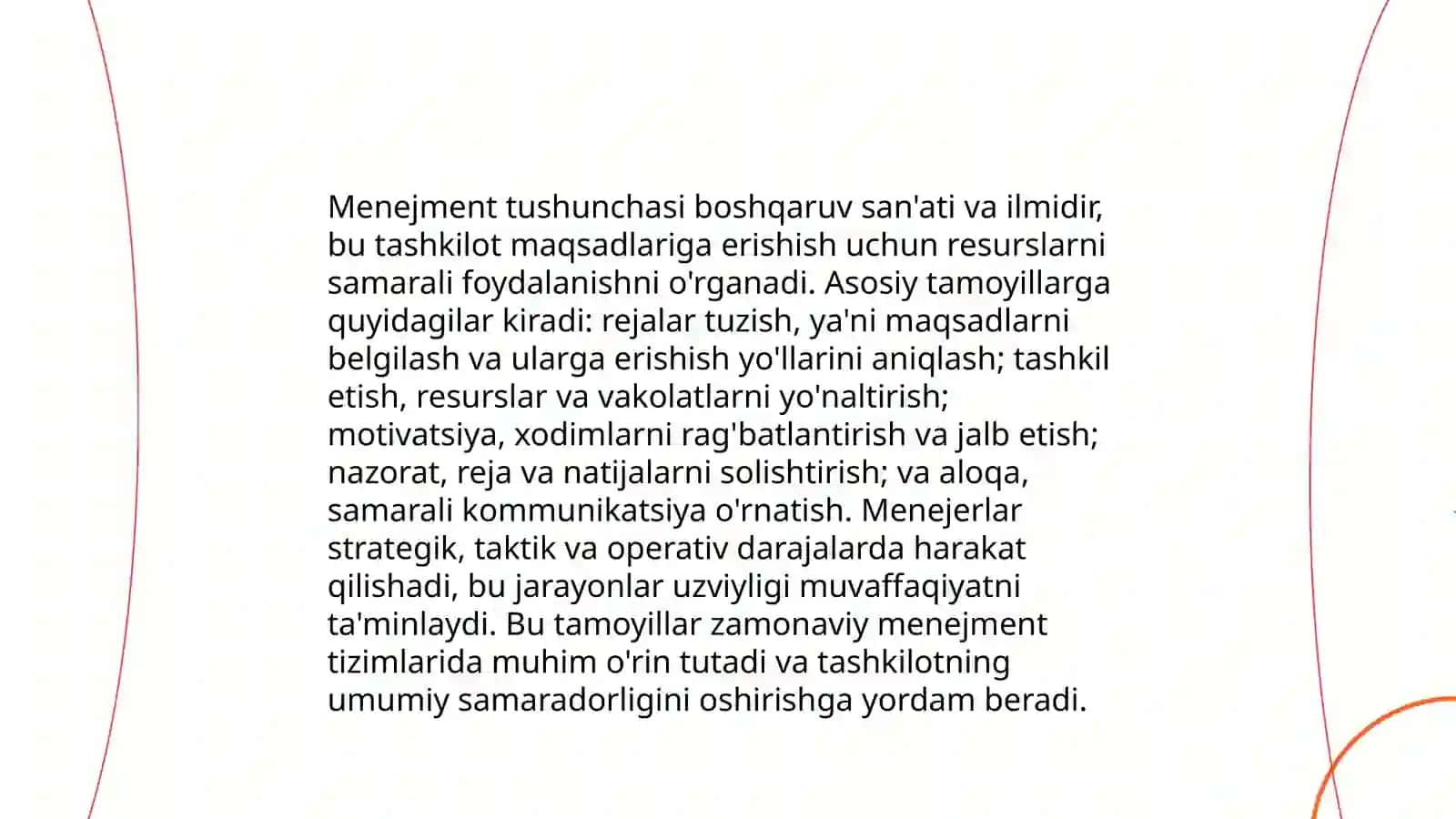Menejment fanining mazmuni va mohiyati 3