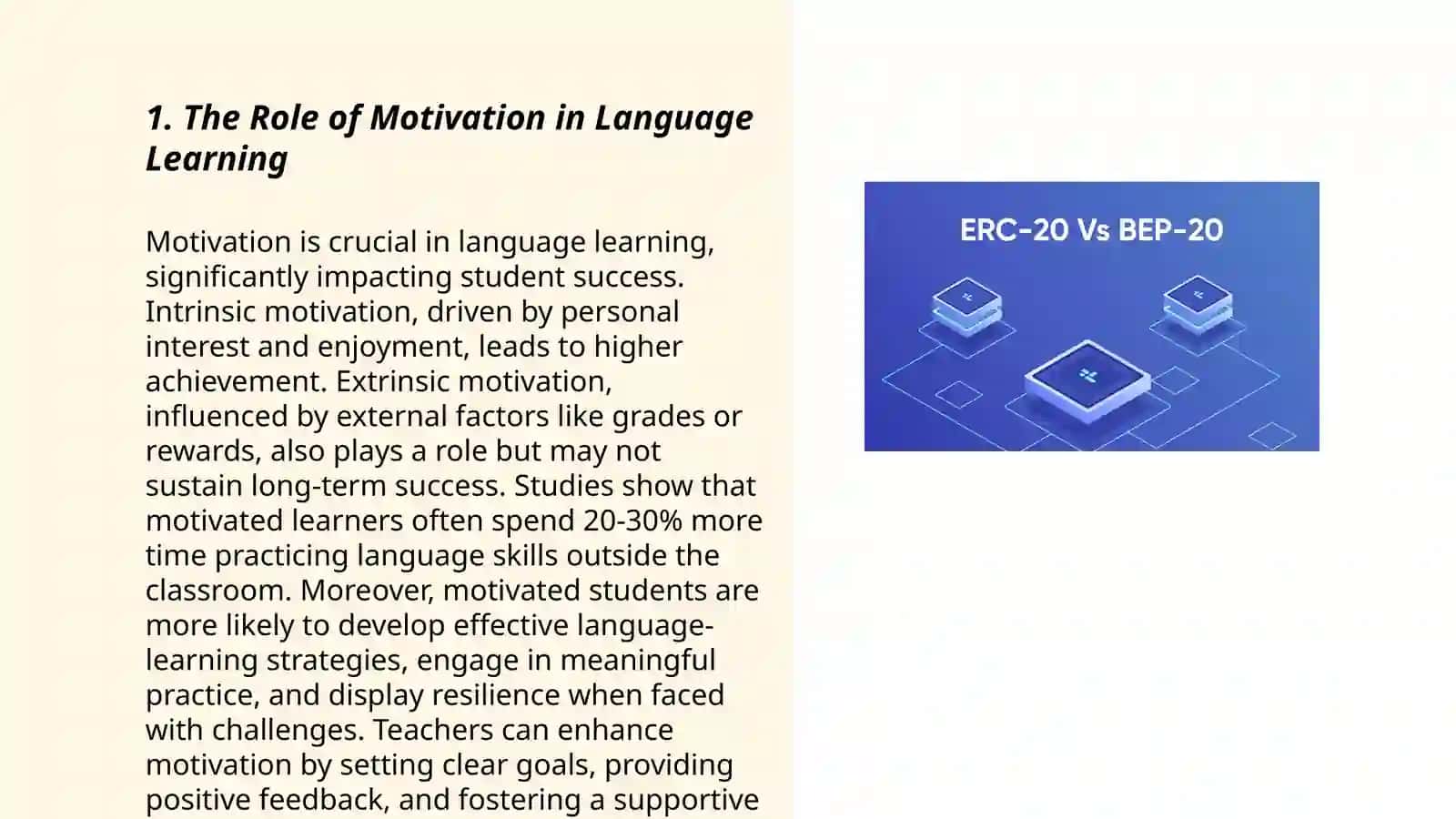 Understanding Learner Characteristics:Psychological Factors and Language Development 3