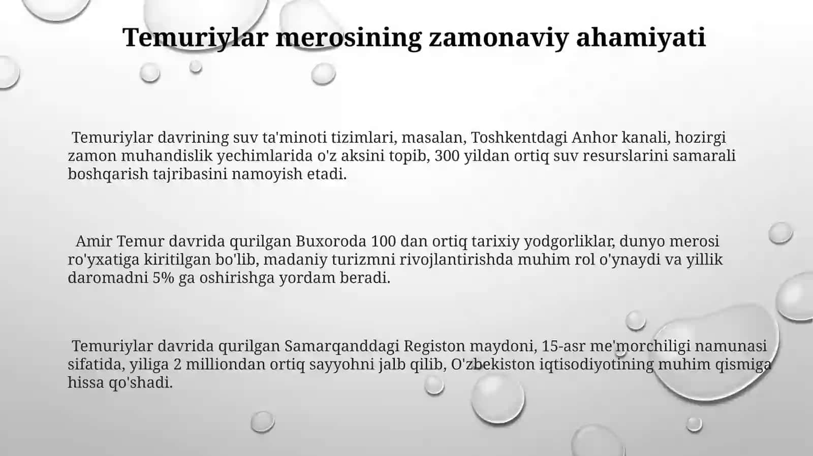 Amir Temur va Temuriylardavridagishaharsozliktaraqiyoti 3