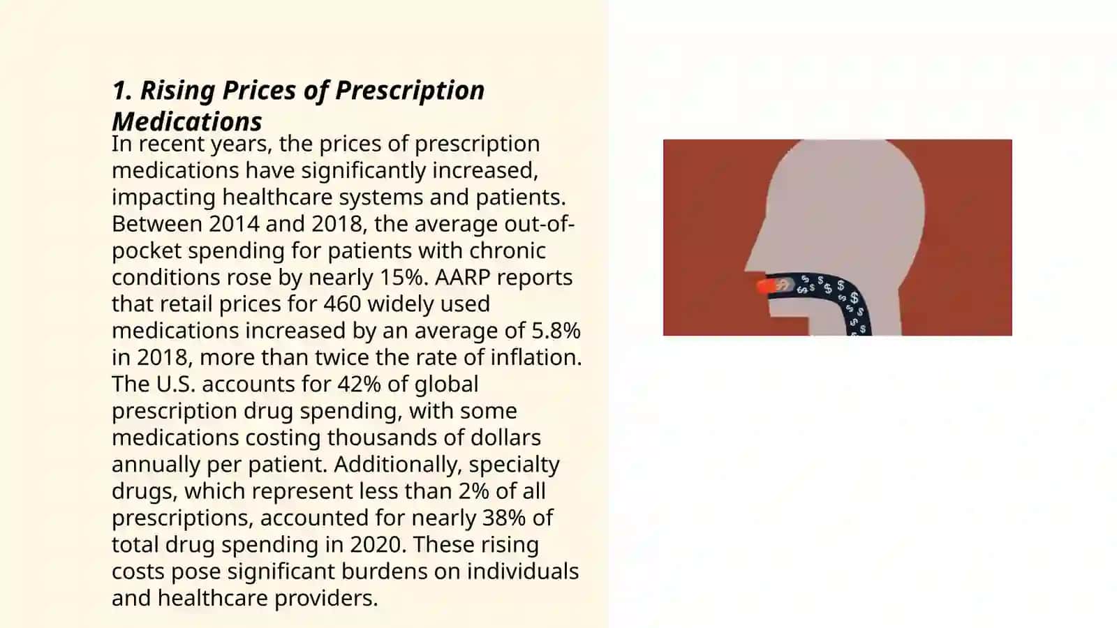 The Problem of the Cost of Drugs Today 3