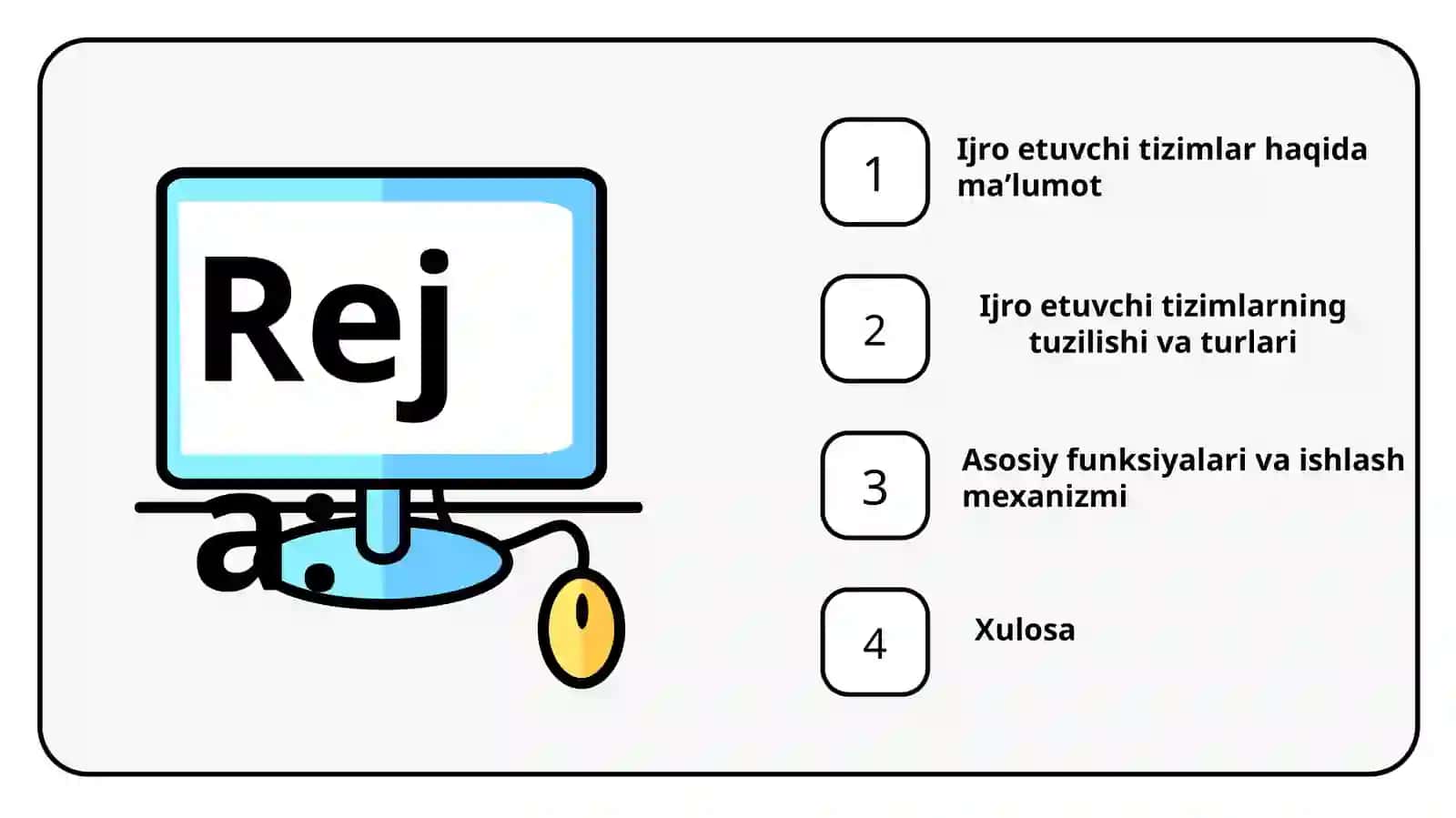 Ijro etuvchi tizimlar nima? 3