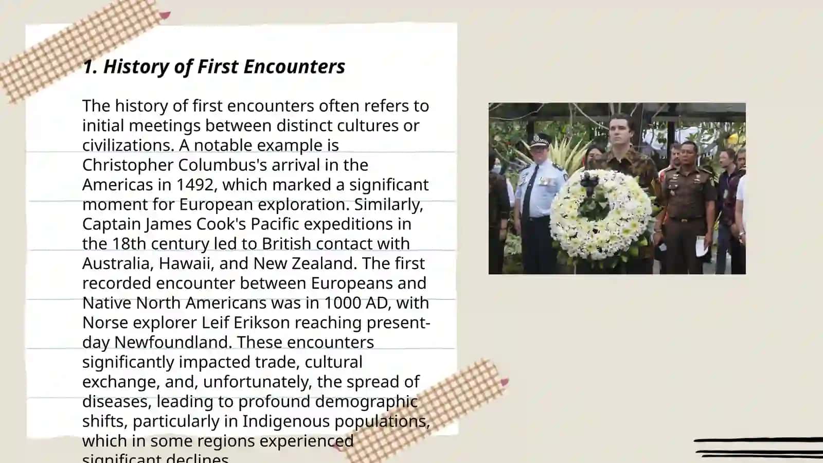 Project presentation Our book of people 2First encounters 3