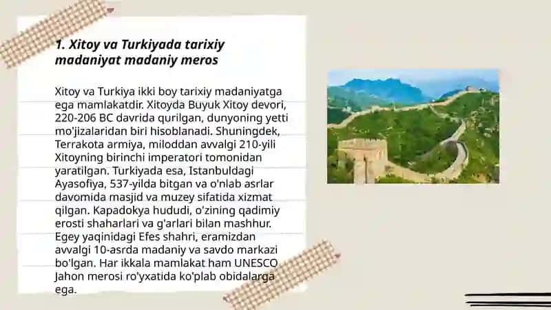 Xitoy va Turkiya madaniyati 3