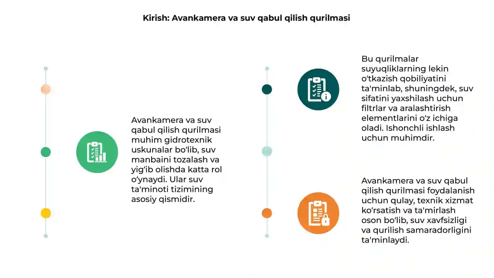Avankamera va suv qabul qilish qurilmasi 3