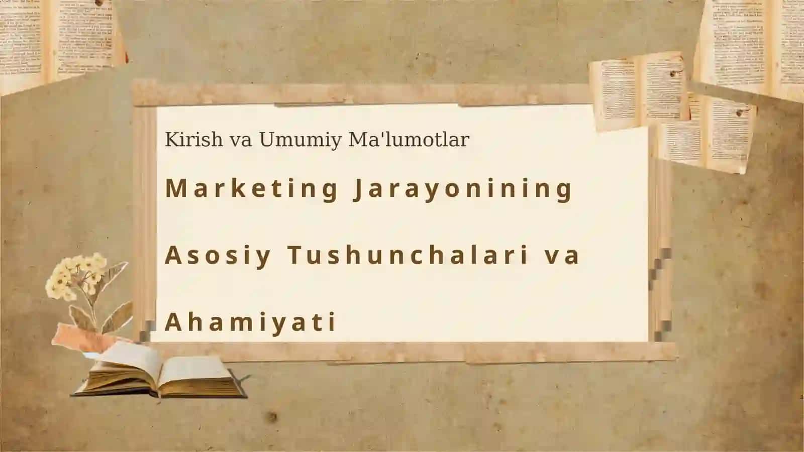 Marketing jarayoni Mamirboyeva 3