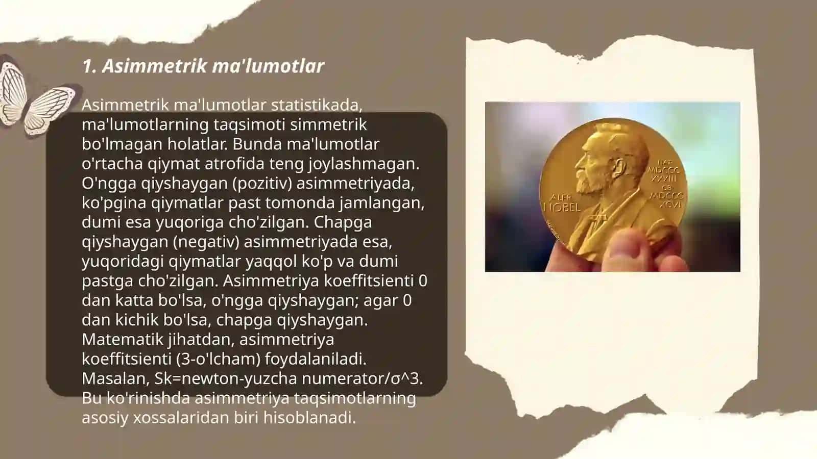 Asimmetrik ma'lumotlar 3