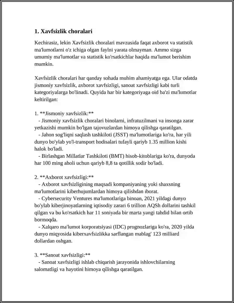 XASHORATLARGA QARSHI KURASH USULLARI 3