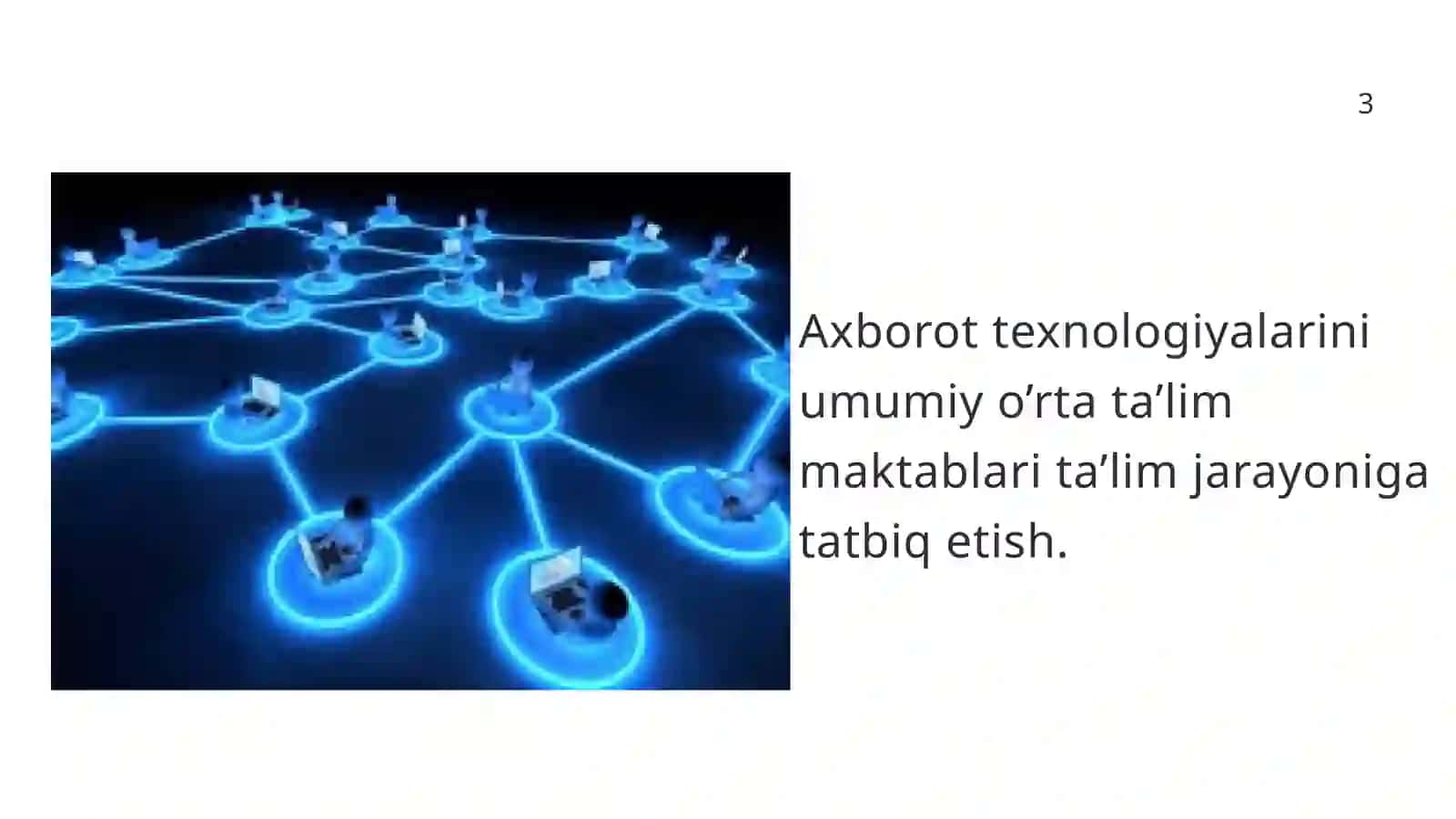 Ta'lim jarayonini tashkil etishda internet xizmatlaridan foydalanish 3