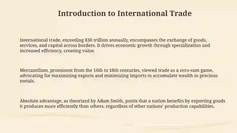 International Trade 3