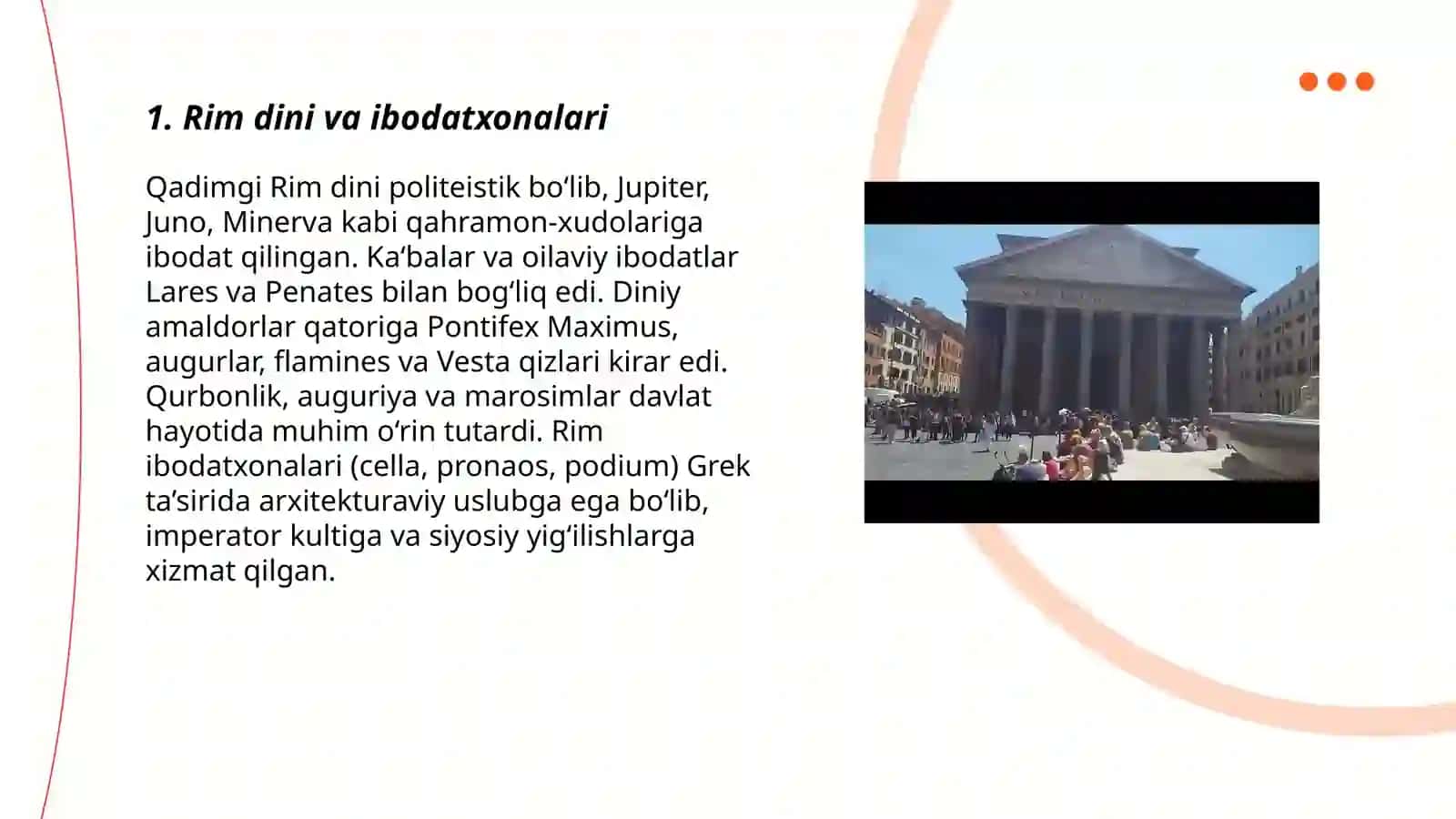 Qadimgi Rim madaniyati 3