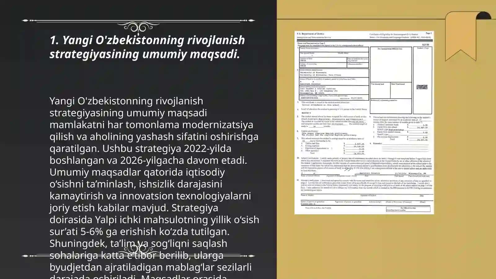 Yangi O'zbekistonning rivojlanish strategiyasi 3