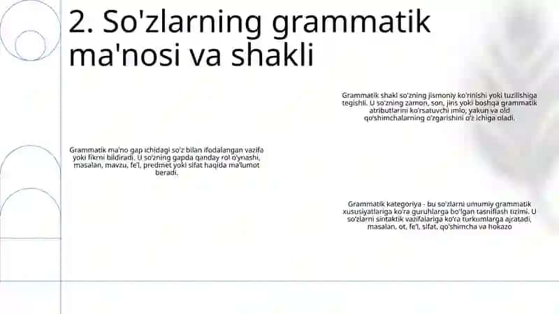 Grammatika Haqida Umumiy MaʼLumot 3