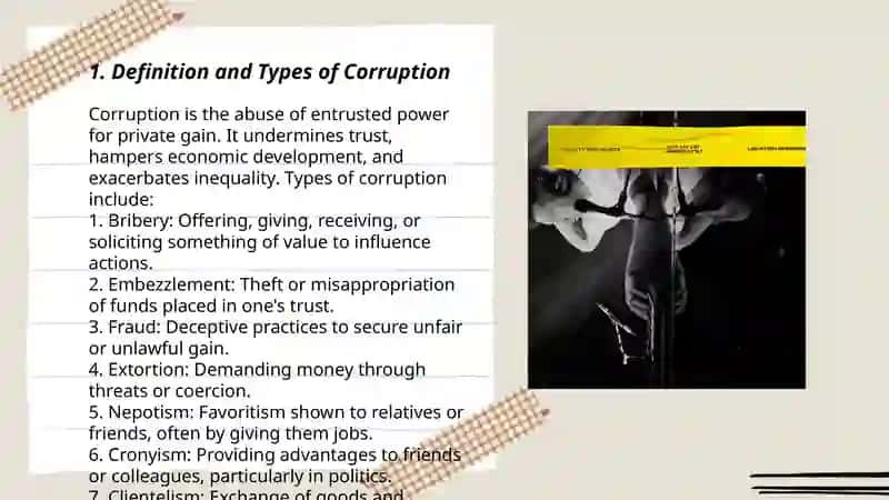 Corruption and Its Impact on Development 3