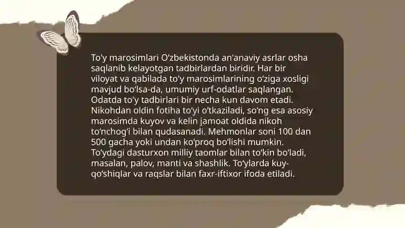 To'y marosimlari 3