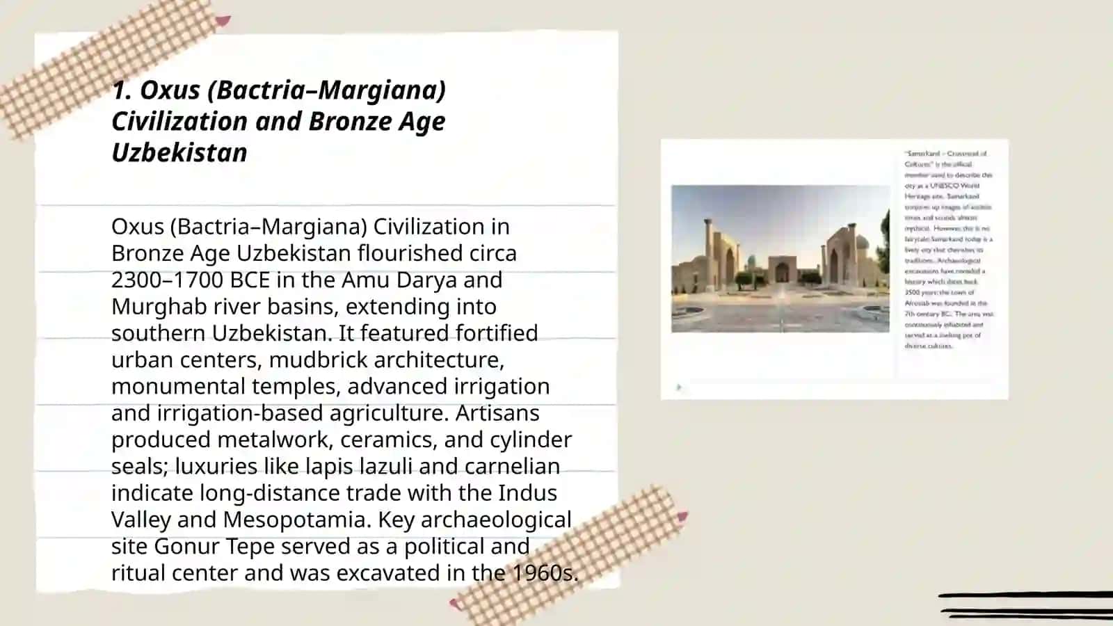 The history of Uzbekistan 3