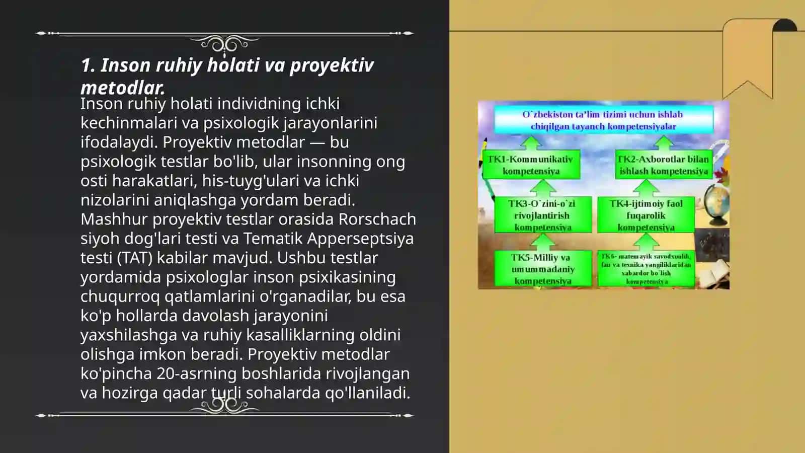 Proyektiv metodlar 3