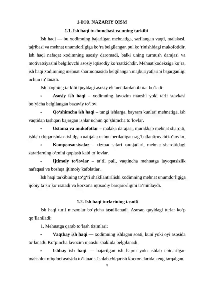 Ish haqqi hisoblash tizimini ishlab chiqish 3