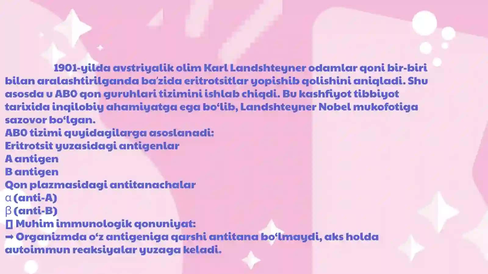 Qon guruhi va rezus omili haqida tushuncha 3