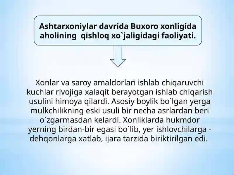 XVI-XIX asrlarda Buxoro aholisining maishiy turmush tarzi 3