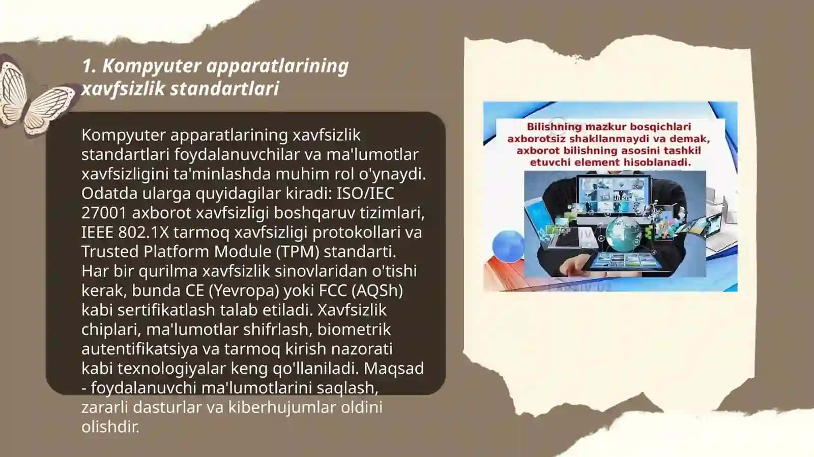 Kompyuter apparatlarining xavfsizlik standartlari 3
