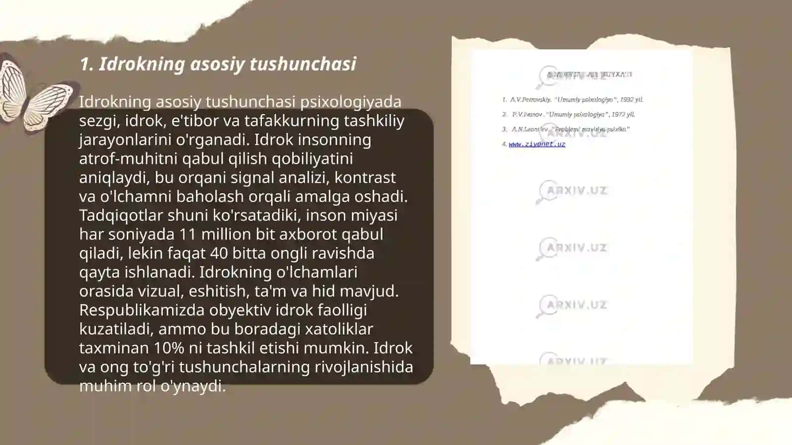 Idrokning asosiy tushunchasi 3