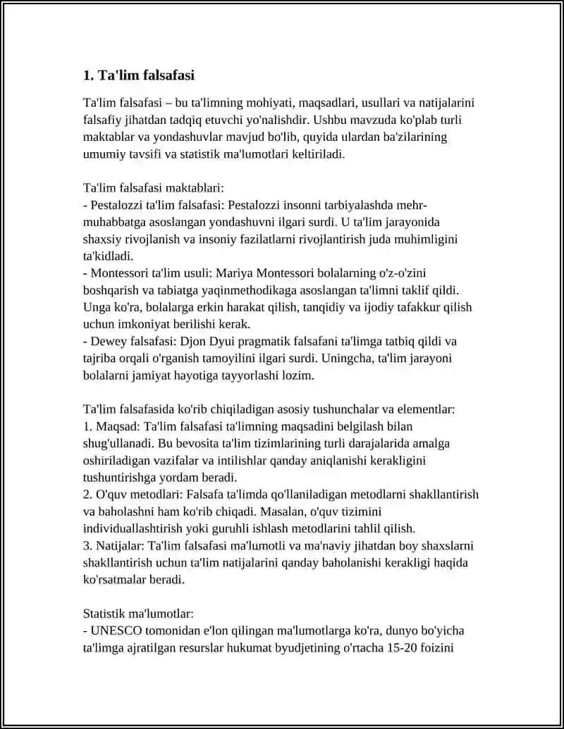 Ta'lim falsafasi 3