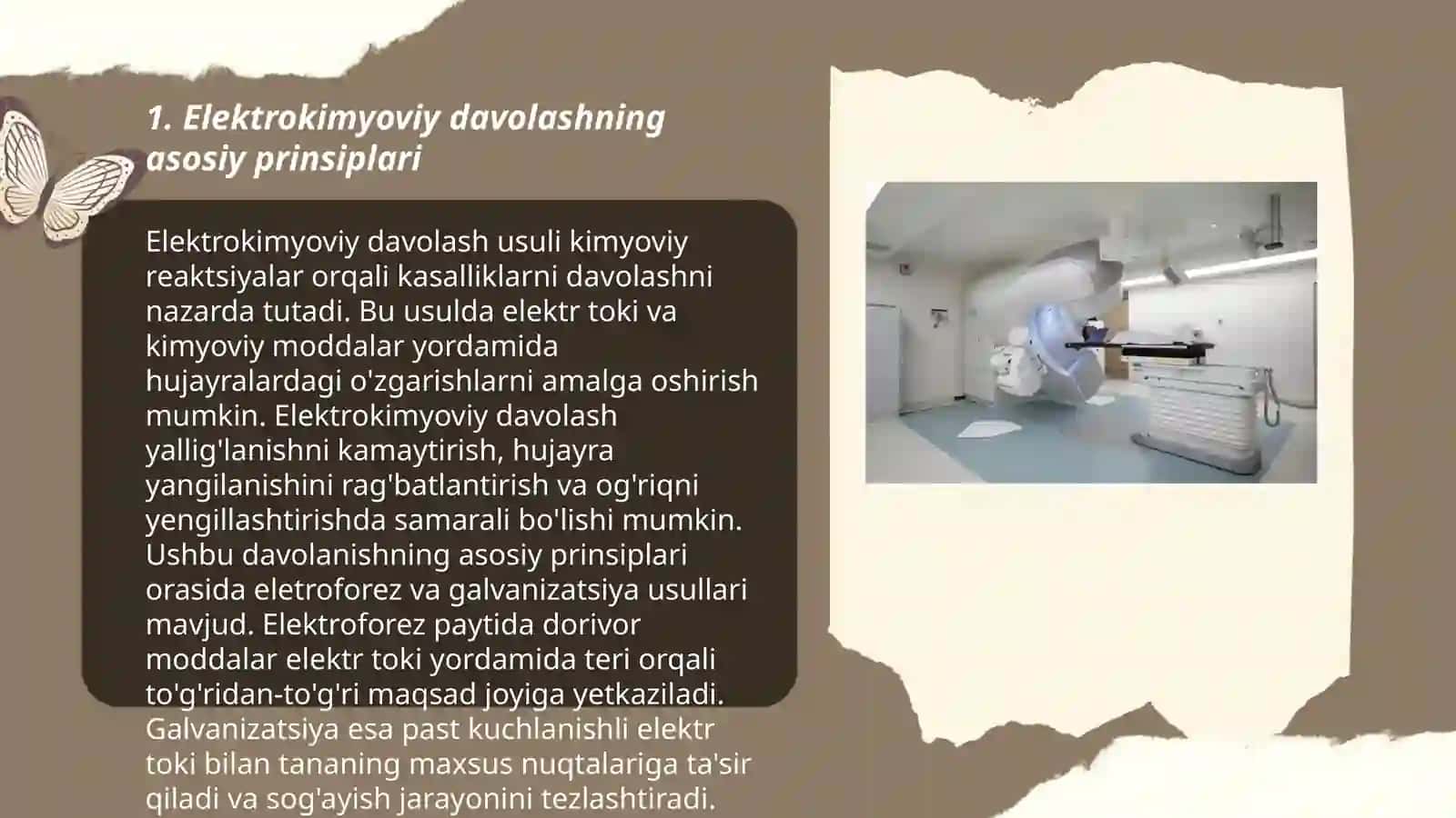 Elektrokimyoviy davolash va diagnostika usullari 3