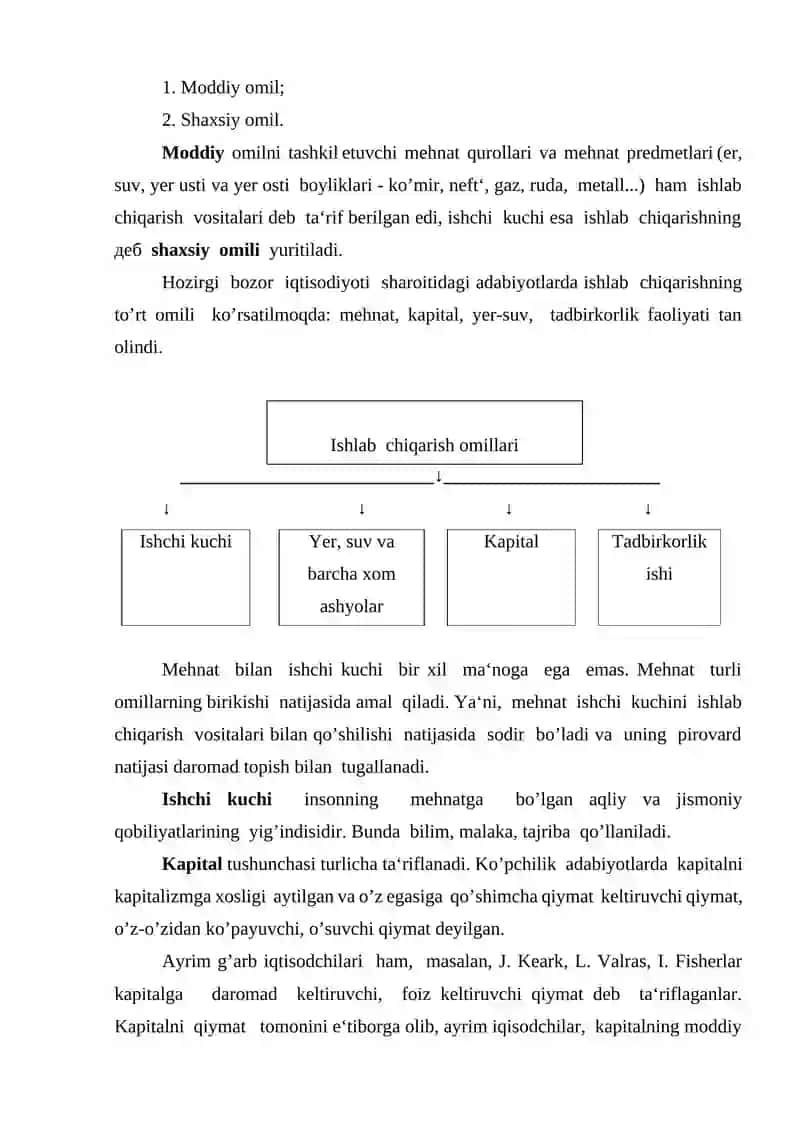 Ishlab  chiqarish  jarayoni va uning  natijalari 3