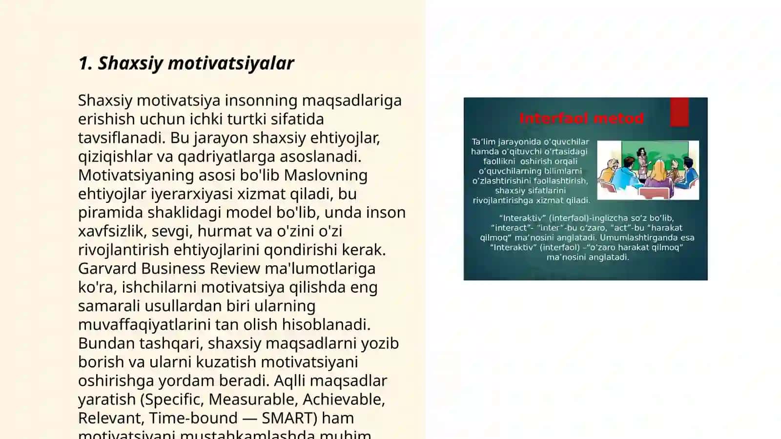 Xulq-atvorning situativ determinantlari 3