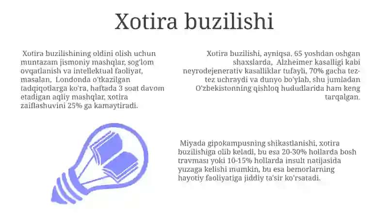 Xotira buzilishi 3