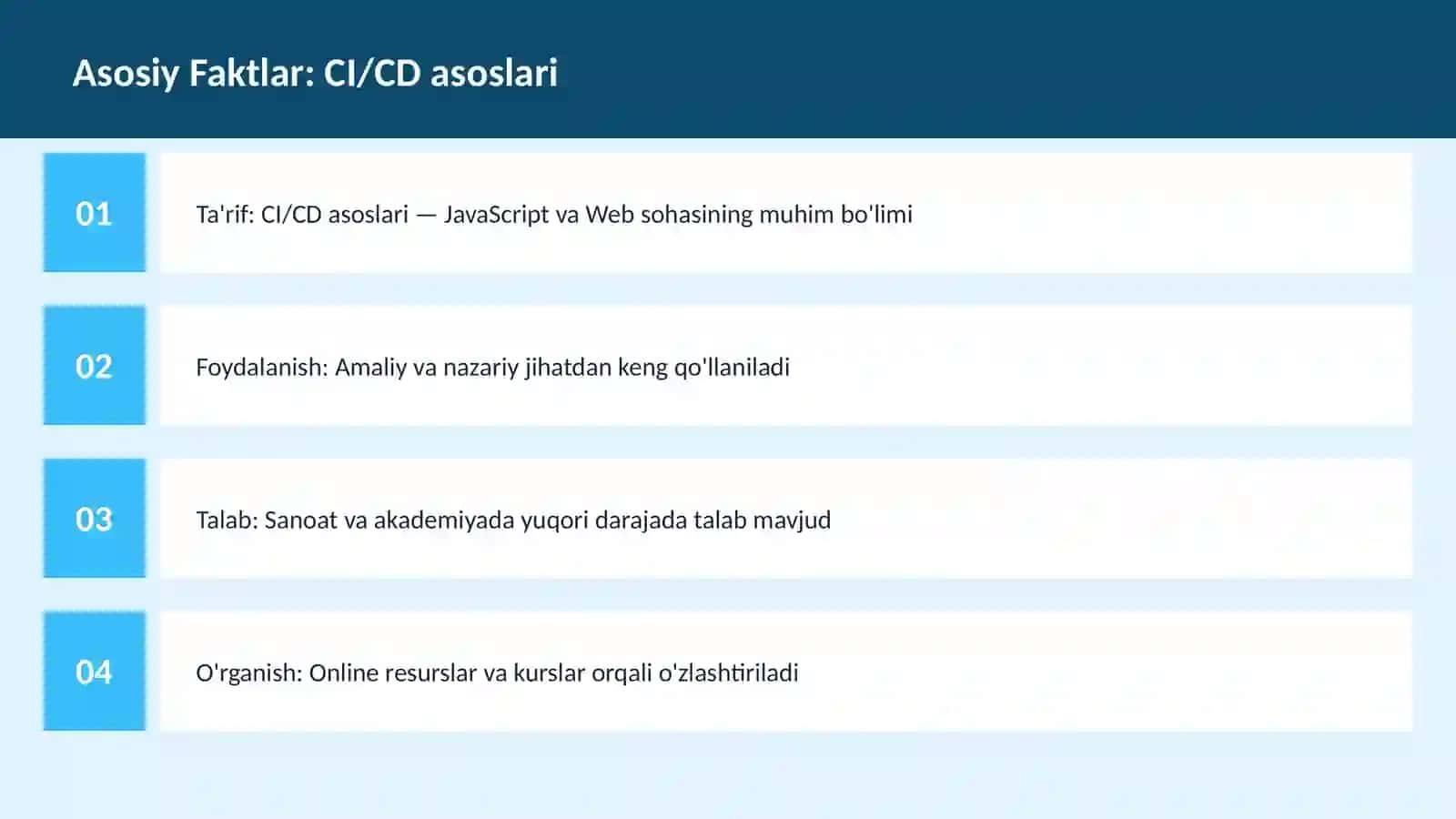 DASTURLASH | JAVASCRIPT VA WEB 3