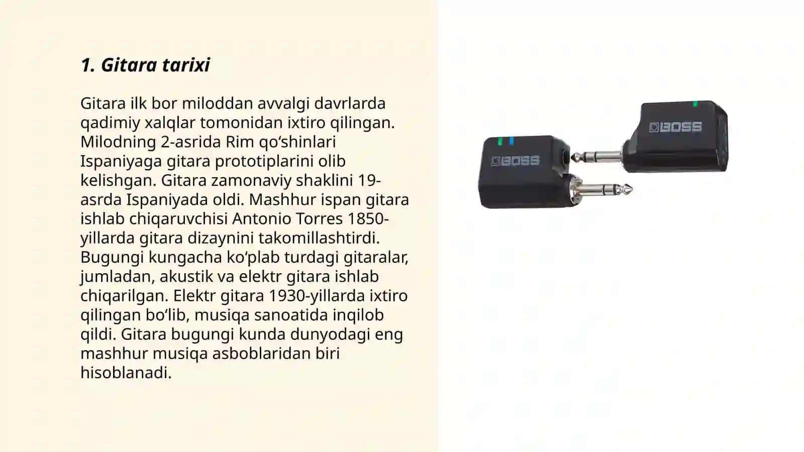 Gitara cholgʻu asbobi 3