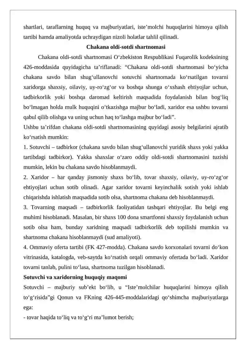 Chakana oldi-sotdi shartnomasi 3