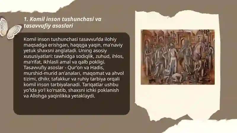 Tasavvufda komil inson qarashlari va tariqatlari 3