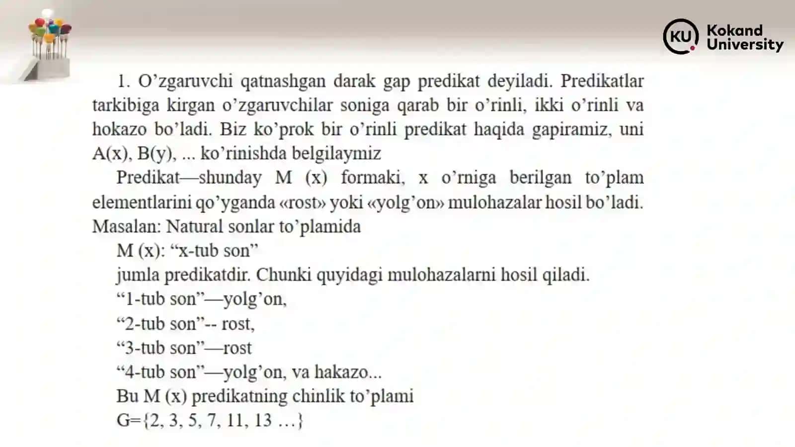 Boshlang‘ich matematika kursi nazariyasi 3