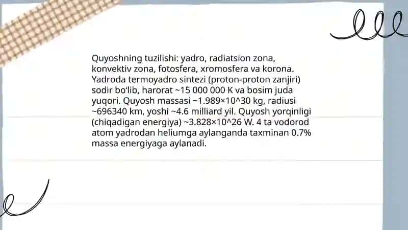 Quyosh sistemasi va sayyoralar 3