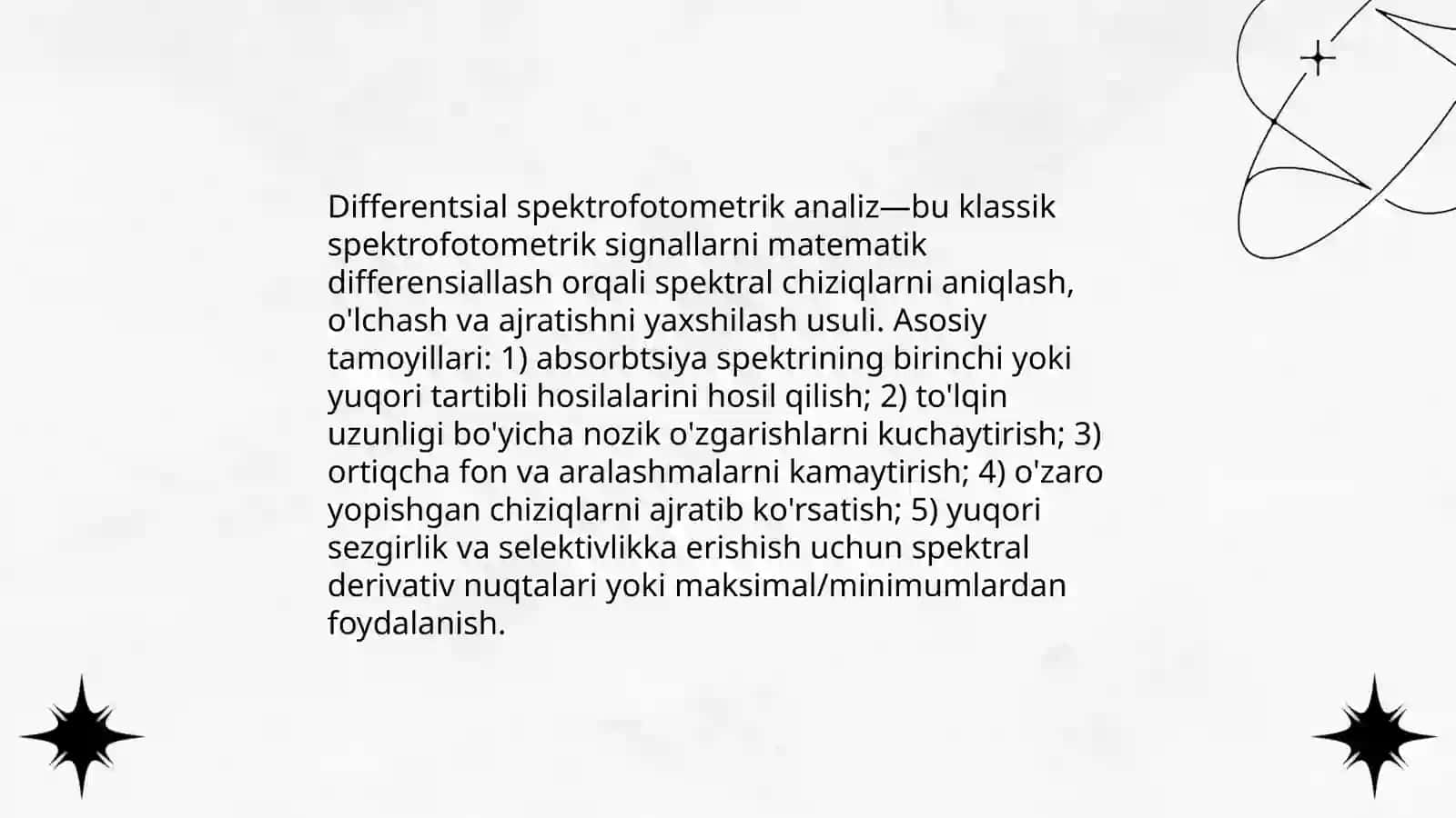 Differentsial spektrofotometrik analiz 3