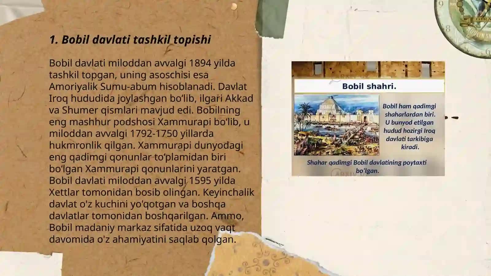 Qadimgi Bobil podsholigi 3