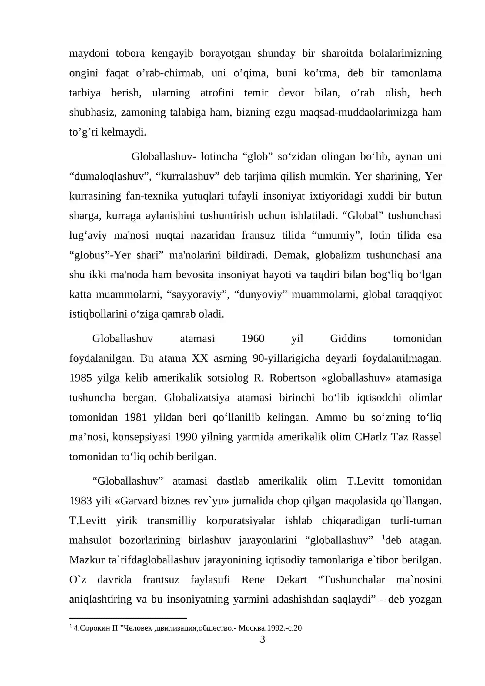 Globallashuv va sivilizatsiya 3